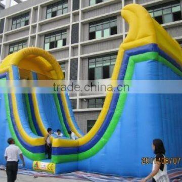 2015 hot china giant inflatable slide,water inflatable slide