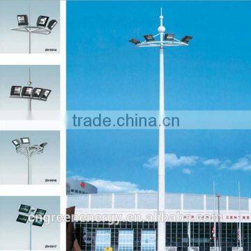 Q235 steel outdoor Best price high mast pole with china factory price professional design all application