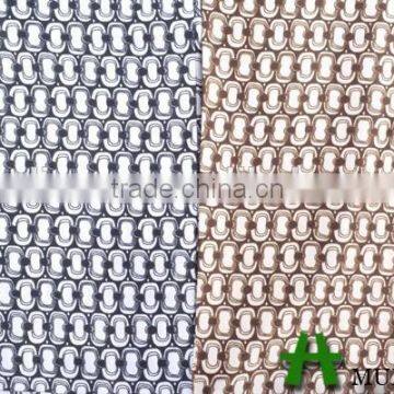 Mulinsen Textile New Design 50D*50D Woven Polyester Twist Satin Scarf Fabric photo-2