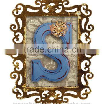 Monogram Letter Sign