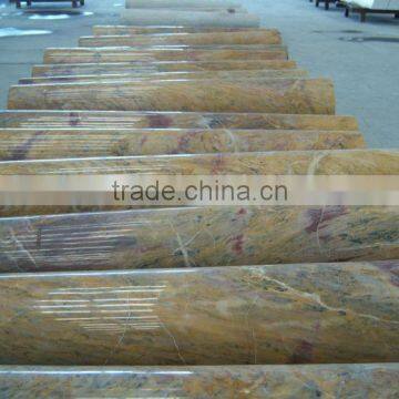 Column and Railing for stair, home decoration columns molds, price for stone pillar