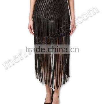 Women Stylish Fashion Leather Skirts