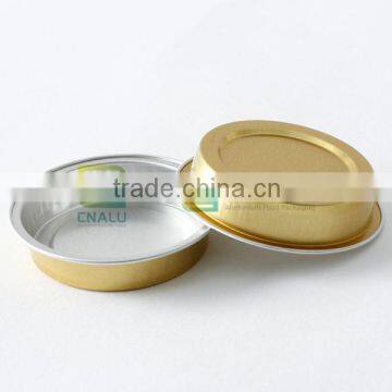 Small Round Sealable Smoothwall Foil Container for Jam