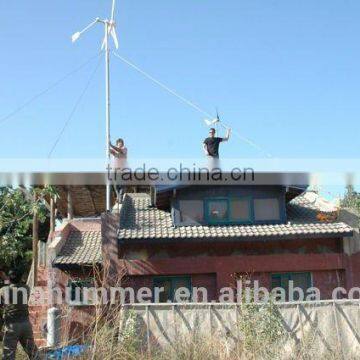 1000W domestic wind turbine with solar power system