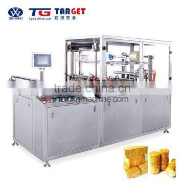 High speed biscuit shrink wrapping machine