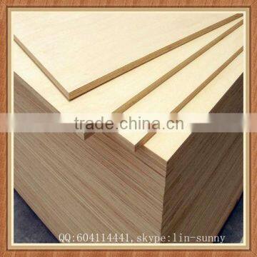 Poplar or birch face 18mm furniture plywood