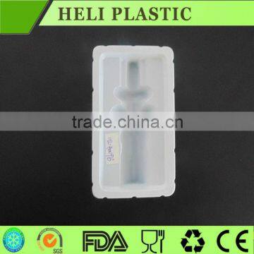 High quality white color plastic container for dropper bottle