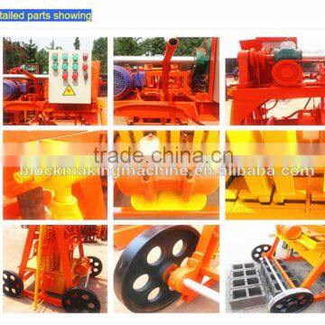 QMY4-45 Egg Laying Mobile Concrete Block Making Machine/small Scale Industries, Conrete Moulds photo-5