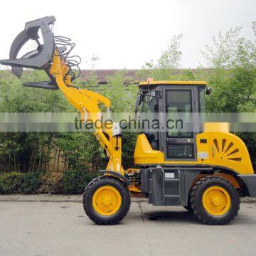 compact articulated atv log loader