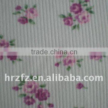 sprout printed micro polar fleece