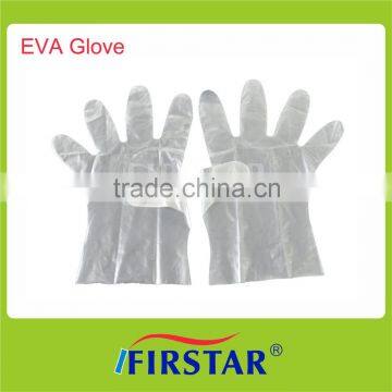 Cost effective eva plastic glove for single use