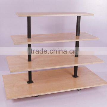 2016 Hot Sale Customized Free Standing Metal Clothes Display Shelf photo-3