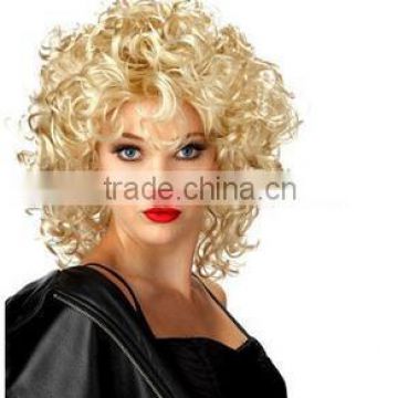 Blonde Top Full Lace Wigs Afro Kinky Curly Full Lace Wigs