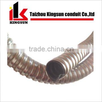 Galvanized coated outside Flexible Metal liquid Tight Conduit