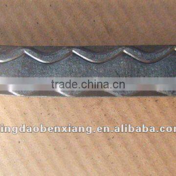 BX 30.100 wrought iron protective steel hadrail strip