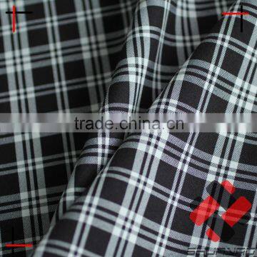 Polyester Mechanical Stretch Yarn Dyed Plaid Fabric photo-3
