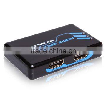 HDMI Splitter 1 In 2 Out 3D / Full HD 1080P HDMI Switch 2 Ways HDMI Amplifier for PC , PS3 , D-VHS Player and Other Devices photo-3