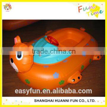 Hot-selling Amusement Colorful and Animals Style Kids Water Boat Paddle Boat Electric Bumper Boat photo-3