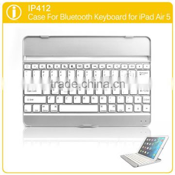 Hot selling in alibaba Aluminum Bluetooth Keyboard For iPad Air