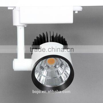 20w White and black hot selling cob led track spot light for commercial lighting