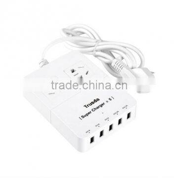 CE,ROHS,FCC Approved Usb Charger ODM/OEM Quick Delivery (E230541) PSE 5-PORT USB Charger With Smart IC photo-5
