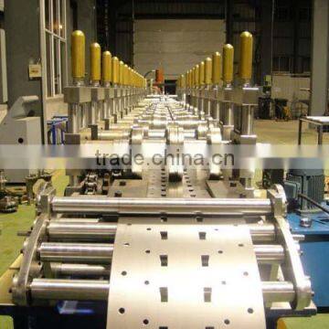 Metal Steel Omega Profile Sheet Roll Forming Machine, Steel Storage Rack Cold Roll Forming Machine