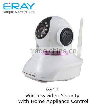 433 MHZ Wifi function& hottest APP home GSM wireless security burglar alarm system& IP camera alarm