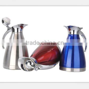 2000ml stainless steel 18/8 vacuum coffee pot with FDA cert