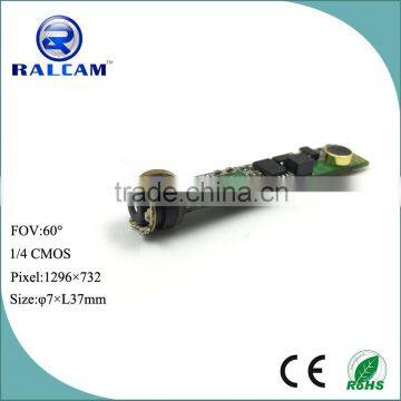 1280*720 pixels 50cm-infinity focusing 7mm IR camera module with 6 pcs IR leds for surveillance