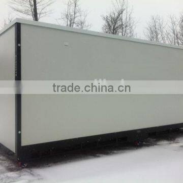 Folding container house for storage exported to Canada