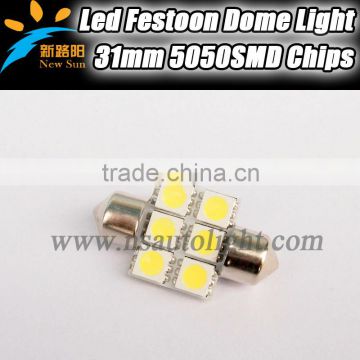 31mm Led festoon bulb, 31mm led festoon light,1.2W 5050 led dome light replacement old halogen light