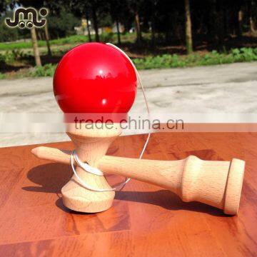 Memory MZ05 High Glossy Red Solid Kendama,quality Professional Kendama Toy