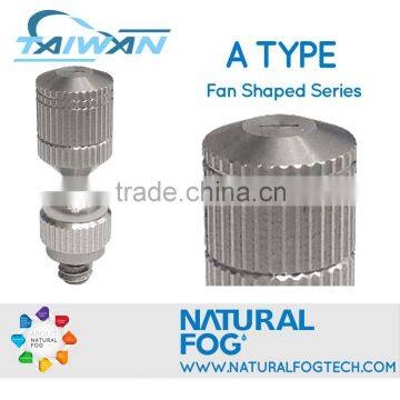 Swivel Stainless Steel Sterilization Fan Shape Spray Nozzle