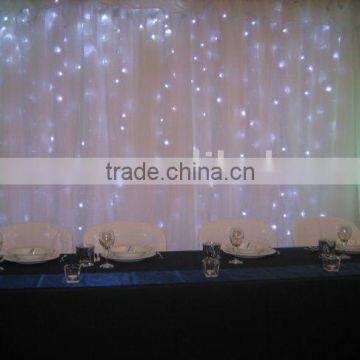 LED Wedding Curtain light withe lead wires internecting