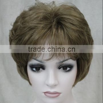 Brazilian Light Brown short Curly Women N521