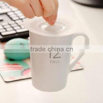 Tableware Cup Ceramic Coffee Mug With Silicone Lid Sets photo-3