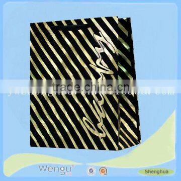 hot stamping promotion recyclable extra large shopping bag