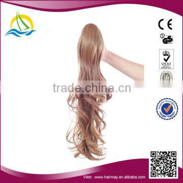 High Simulate High Density Synthetic clip in curly hair extension