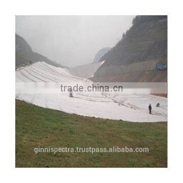 Polyester geotextile