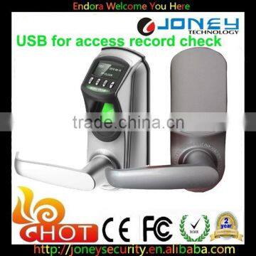 Zinc alloy die-casting USB Port Fingerprint Door Lock