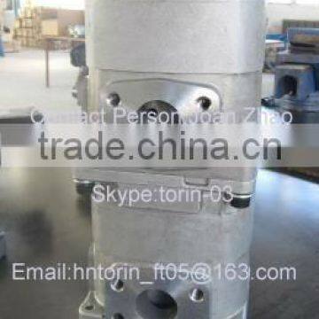 Tandem Hydraulic Gear Pump 705-52-32001, HD465-5, HD605-5 Hydraulic Pump