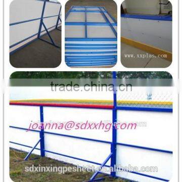 HDPE Synthetic Ice Skating Board /hockey Rink Barrier /HDPE Dasher Board photo-4