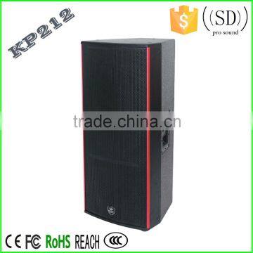 2016 Hot Sale Dual 12 inch full range speaker stage speaker loudspeaker for KTV Disco KP212