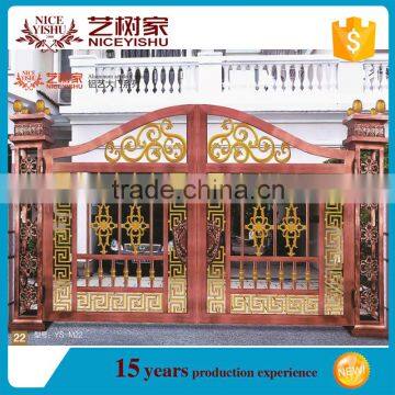 Factory Latest Aluminum Main Gate Designs, Main Entrance Gate Design, Aluminum Main Gate Design 2016 photo-5