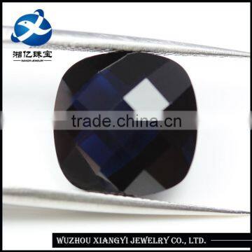 Rounded Square Shape Synthetic Spinel 12*12mm Decoration Gemstone Bead