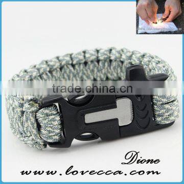 Cheap New products compass survival bracelet paracord bracelet