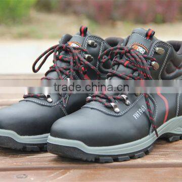 Safety Shoes Factory Genuine Leather Work Boots With Steel Toe