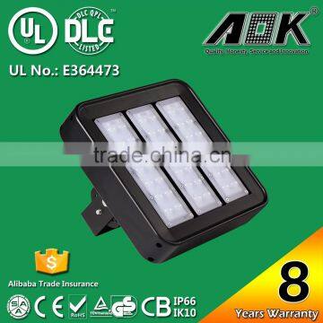 TUV-GS CB SAA UL DLC Certified Multi-function Outdoor 120w LED Flood Light