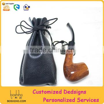 Customized leather souvenirs smoking tabacco pouch