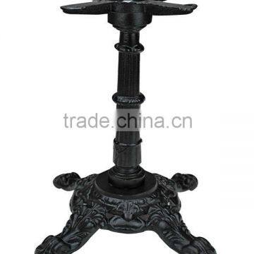 Furniture Cast Iron Black Fancy Table Base